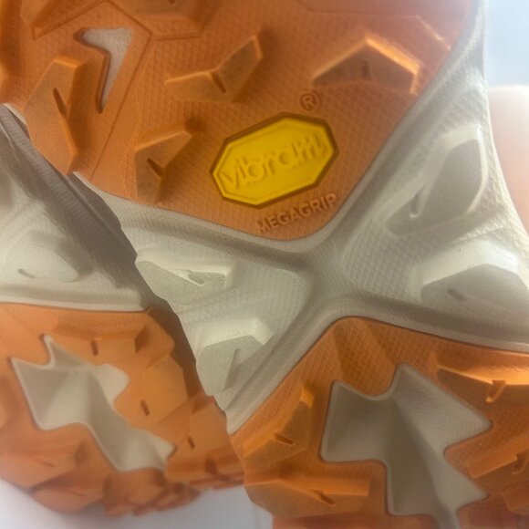 Hoka One One Kaha 2 GTX Waterproof Hiking Boot Hot Sauce / Shifting Sand 9b - Picture 7 of 12